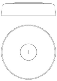 Dimensions of Lamp Papavero Martinelli Luce